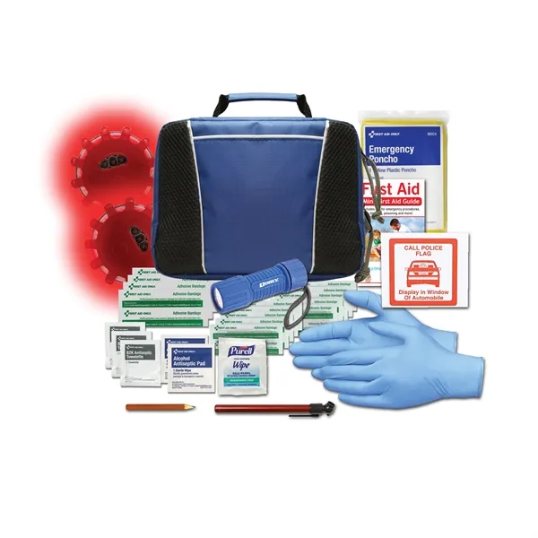 Auto kit with two LED flares, magnetic base, hook, COB light,... from ASI 84514 Safety Made