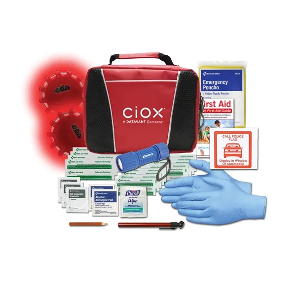 Auto kit with two LED flares, magnetic base, hook, COB light,... from ASI 84514 Safety Made