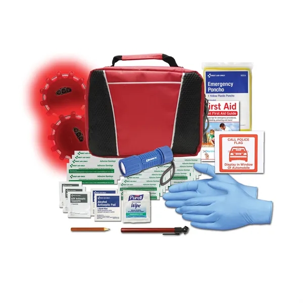 Auto kit with two LED flares, magnetic base, hook, COB light,... from ASI 84514 Safety Made