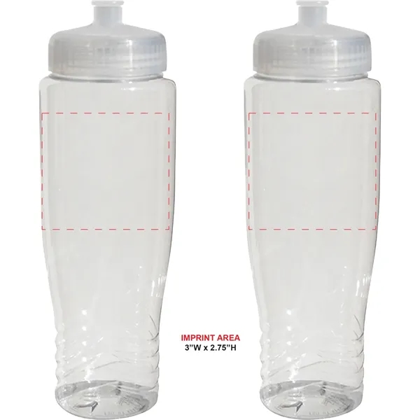 26 oz. ECO Poly Clean Sport Bottle with Matching Push/Pull Lid... from ASI 80060 VisionUSA