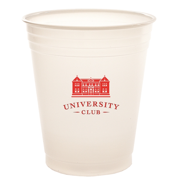 Translucent soft sided plastic cup.... from ASI 88200 TK Sorg's - A Div of Arch Promo Group, LLC / GRANDE