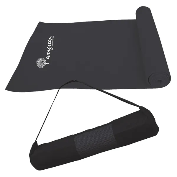 6mm PVC extra thick Yoga Mat, comes complete with polyester carry... from ASI 61966 HPG / Mixie