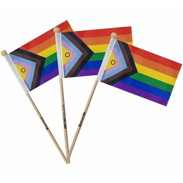 LGBTQ 4"x 6" Rainbow Pride Flag - Official Design - Ready... from ASI 45100 Chulani Promotional Products, Inc / Competitive Edge Innovations/Chulani