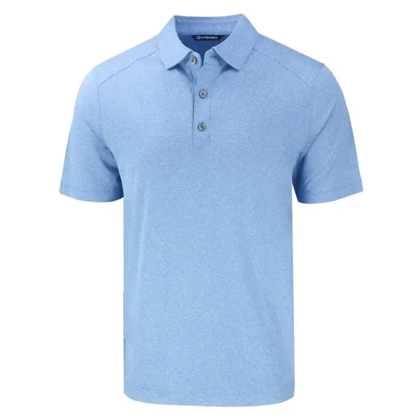 Men's polo with short sleeves, 4-way stretch, moisture-wicking performance, and UPF50+... from ASI 47965 Cutter & Buck