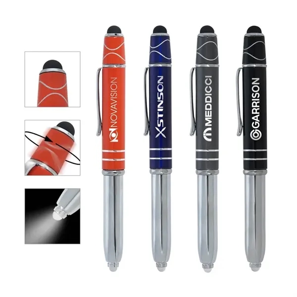 Legacy Spin 4-in-1 Ballpoint Pen... from ASI 67866 Logomark/Valumark