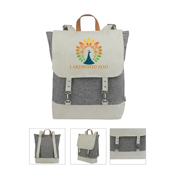 Renew IV 8 oz. Recycled Cotton Backpack... from ASI 67866 Logomark/Valumark