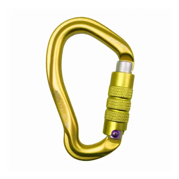 B Ring twist gate aluminum carabiner plus laser engraving on 1... from ASI 37218 Athena Promo (tm)