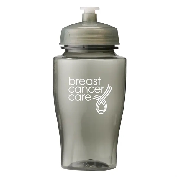 16 oz. rPET wide mouth water bottle with push/pull lid.... from ASI 52840 Evans Manufacturing