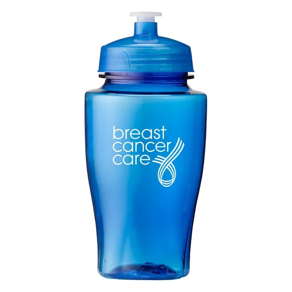 16 oz. rPET wide mouth water bottle with push/pull lid.... from ASI 52840 Evans Manufacturing
