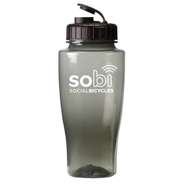 24 oz. food grade RPET water bottle with wide mouth opening... from ASI 52840 Evans Manufacturing