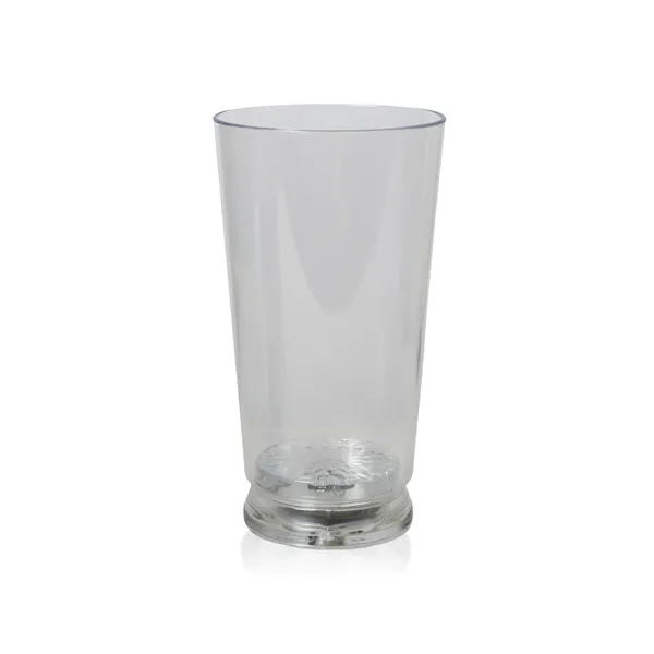 16 oz. clear plastic pint glass with your choice of LED... from ASI 42016 Brighter Promotions Inc