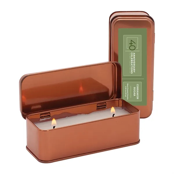 The copper tin with a hinged lid has a delightful retro... from ASI 62088 IDProductsource