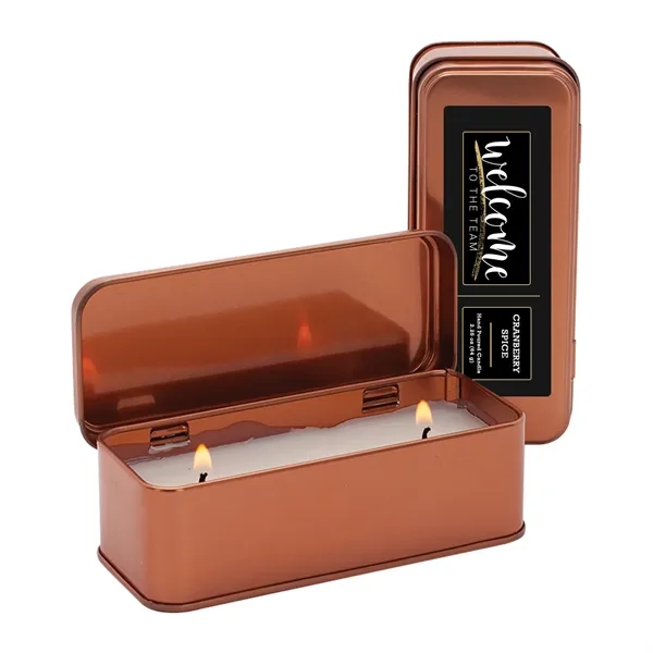 The copper tin with a hinged lid has a delightful retro... from ASI 62088 IDProductsource