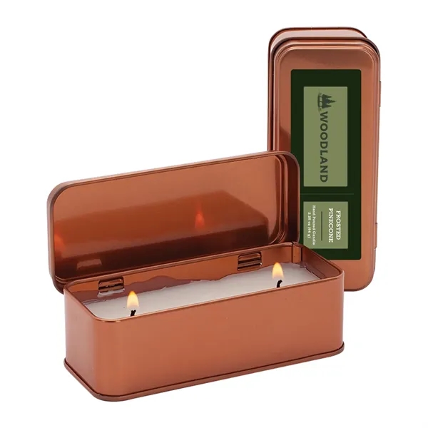 The copper tin with a hinged lid has a delightful retro... from ASI 62088 IDProductsource