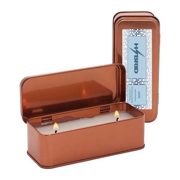 The copper tin with a hinged lid has a delightful retro... from ASI 62088 IDProductsource