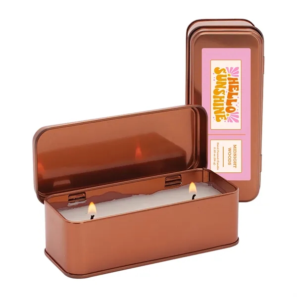 The copper tin with a hinged lid has a delightful retro... from ASI 62088 IDProductsource