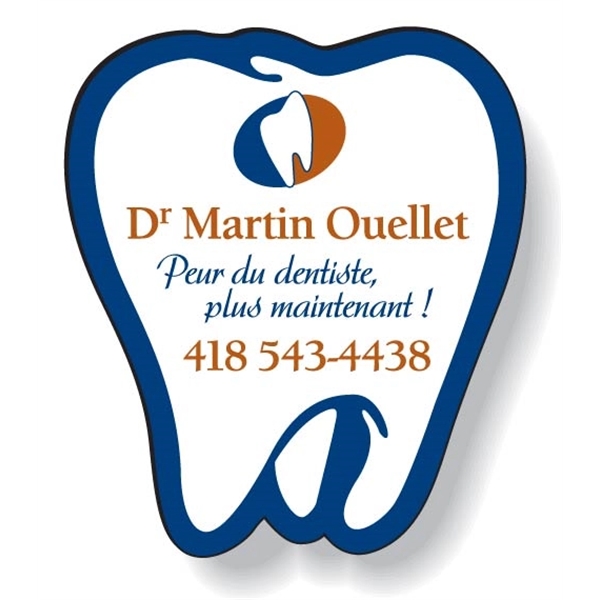 White Vinyl Stock Shape Magnets. Digitally printed directly on to the... from ASI 87400 ArtechPro