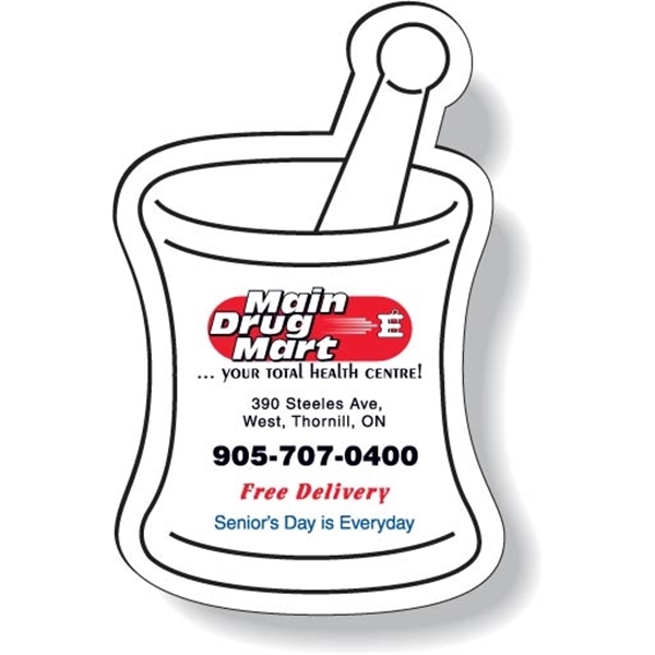 White Vinyl Stock Shape Magnets. Digitally printed directly on to the... from ASI 87400 ArtechPro