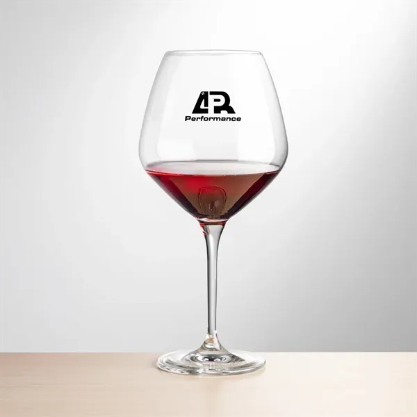 Designed for Burgundy wines, the stemmed Santiago Burgundy Wine glass boasts... from ASI 84592 St Regis Group