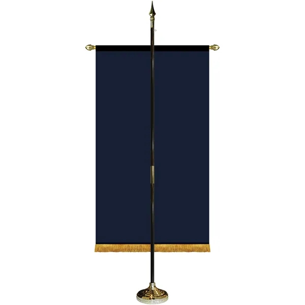 36" x 60" Premium Custom Digitally Printed Gonfalon Straight Cut Banner... from ASI 80228 Quinn