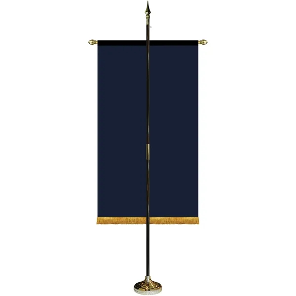 36" x 60" Premium Custom Digitally Printed Gonfalon Straight Cut Banner... from ASI 80228 Quinn