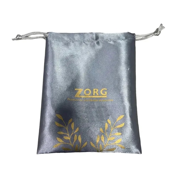 Satin drawstring pouch plus 1c1p silkscreen imprint plus standard shipping to... from ASI 37218 Athena Promo (tm)