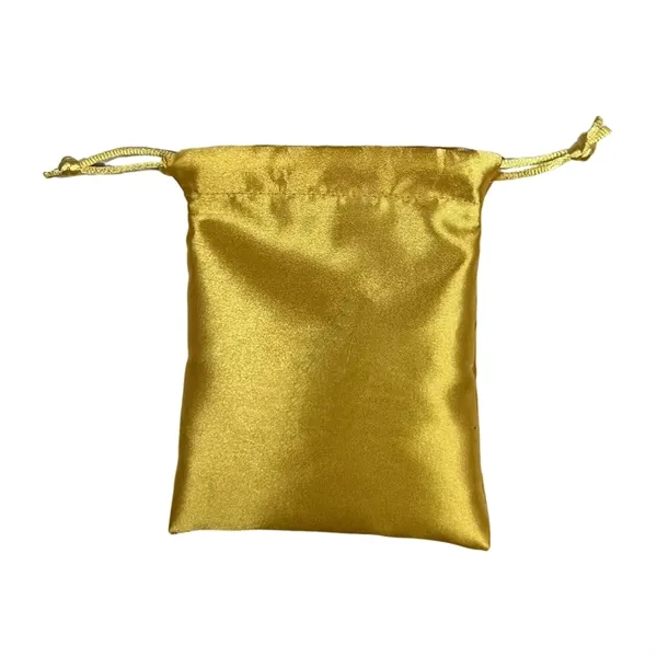 Satin drawstring pouch plus 1c1p silkscreen imprint plus standard shipping to... from ASI 37218 Athena Promo (tm)