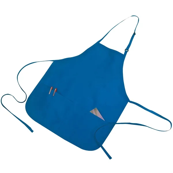 20"W x 24"H polyester cotton adjustable apron with two pockets and... from ASI 39820 Opusline (Benmex) / Opus Line