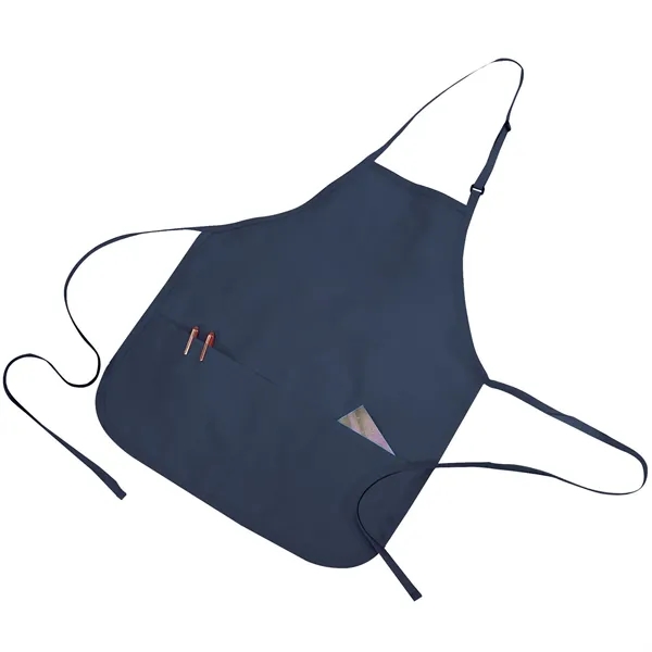 20"W x 24"H polyester cotton adjustable apron with two pockets and... from ASI 39820 Opusline (Benmex) / Opus Line