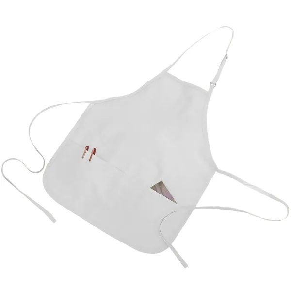 20"W x 24"H polyester cotton adjustable apron with two pockets and... from ASI 39820 Opusline (Benmex) / Opus Line