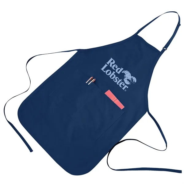 20"W x 30"H polyester cotton adjustable apron with two pockets and... from ASI 39820 Opusline (Benmex) / Opus Line