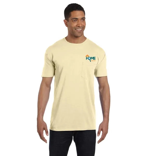 COMFORT COLORS ADULT HEAVYWEIGHT 6.1 OZ. POCKET T-SHIRT... from ASI 30208 A P Specialties / AP Specialties