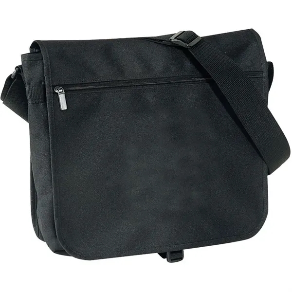Medium messenger bag with two-pocket main compartment, fold over flap with... from ASI 39820 Opusline (Benmex) / Opus Line