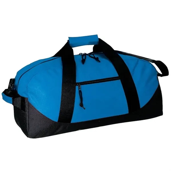 Mid-duffel bag with zippered large compartments, adjustable shoulder strap, zippered side... from ASI 39820 Opusline (Benmex) / Opus Line
