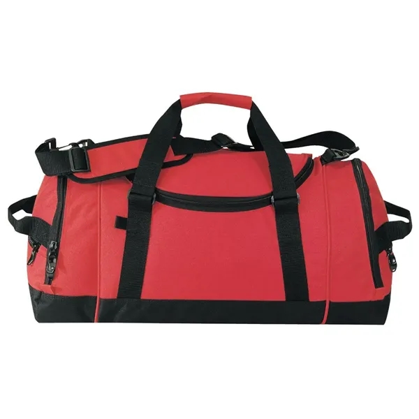Sport duffel bag with a double-zippered main compartment and shoe storage... from ASI 39820 Opusline (Benmex) / Opus Line