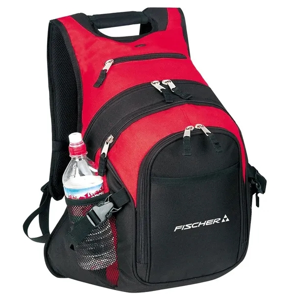 Backpack with a double-zippered main compartment. extra padded back, zippered middle... from ASI 39820 Opusline (Benmex) / Opus Line