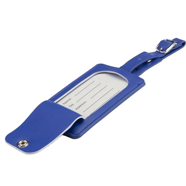 Leatherette Luggage Tag.... from ASI 46755 Cosmo Promos