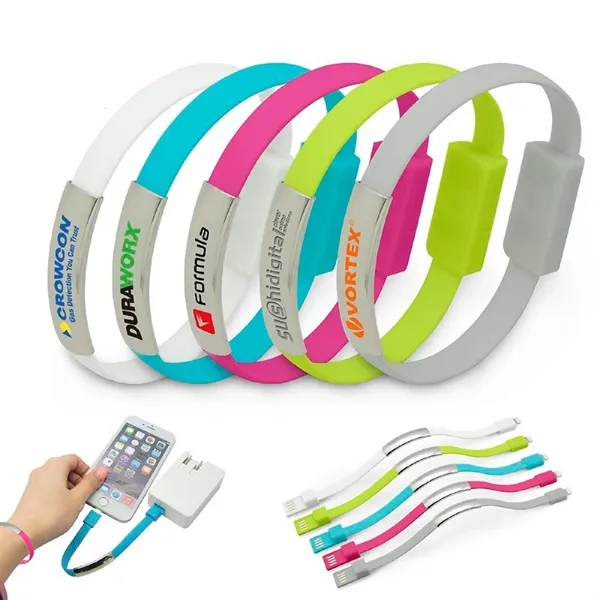 8.66" Circuit charging cable with Android and Lightning connections in assorted... from ASI 39820 Opusline (Benmex)