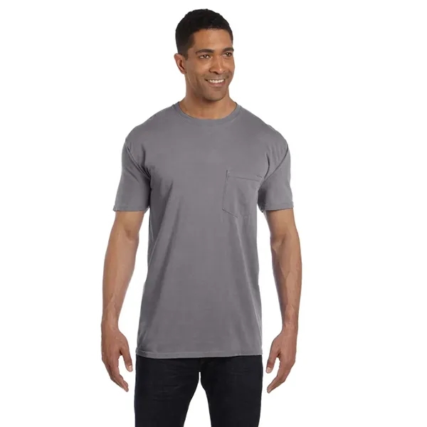 COMFORT COLORS ADULT HEAVYWEIGHT 6.1 OZ. POCKET T-SHIRT... from ASI 30208 A P Specialties / AP Specialties