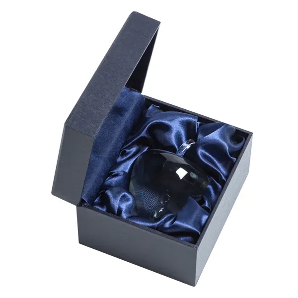 Beautiful molded Optical Crystal paperweight... from ASI 84592 St Regis Group / St Regis