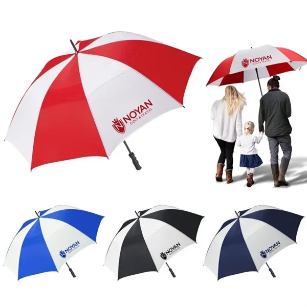 This 60" arc umbrella features windproof vented technology and a wind... from ASI 52710 Lincoln Line