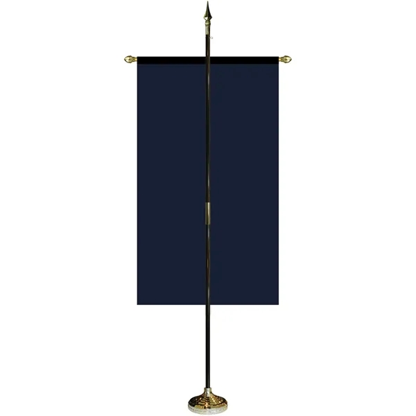 36" x 60" Premium Custom Digitally Printed Gonfalon Straight Cut Banner... from ASI 80228 Quinn