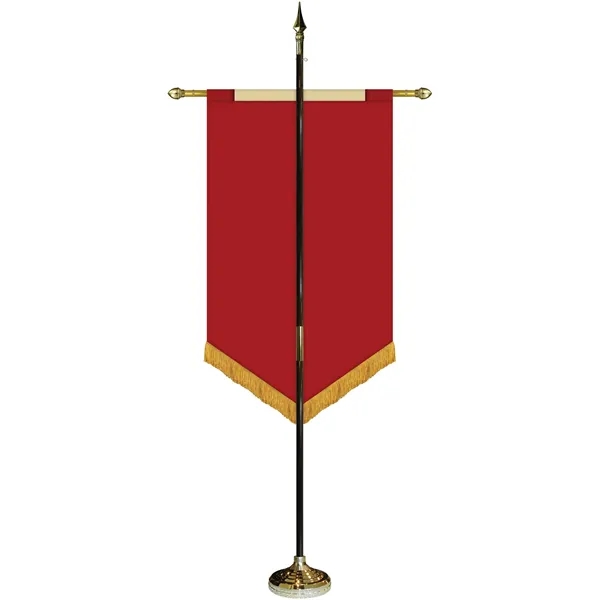 30" x 48" Premium Custom Digitally Printed Gonfalon V-Cut Banner with... from ASI 80228 Quinn