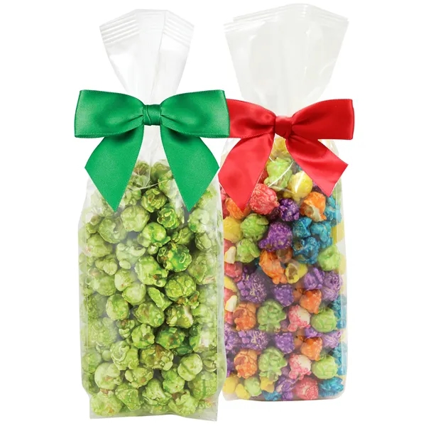 Clear cello gift bag measuring 4"L x 2"W  x 10.5"H... from ASI 71685 Midnite Snax®