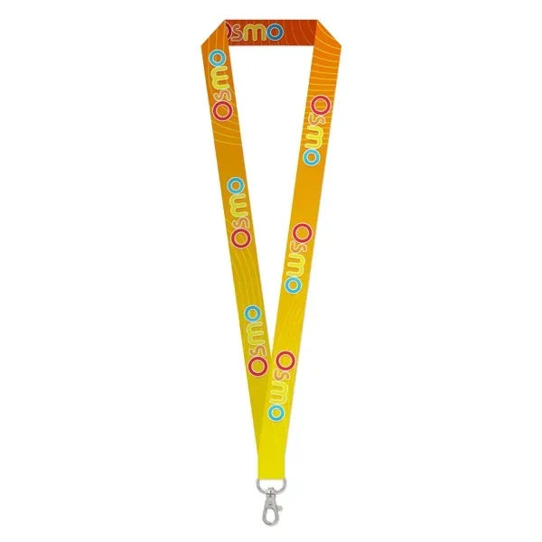 Polyester lanyard full color print on both sides.... from ASI 98360 WOWLine / WOWLine®
