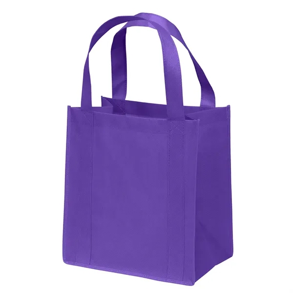 Non-Woven Polypropylene grocery tote with dual reinforced handles.... from ASI 37940 Bag Makers Inc