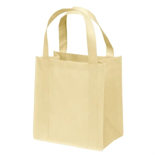 Non-Woven Polypropylene grocery tote with dual reinforced handles.... from ASI 37940 Bag Makers Inc