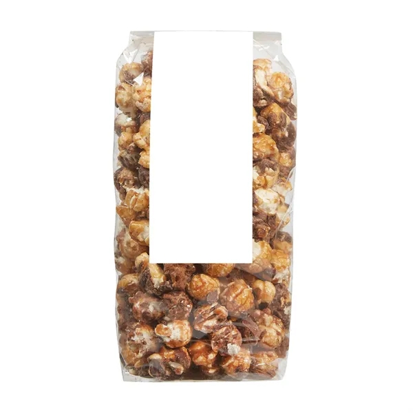 Contemporary Popcorn Gift Bag with Peanut Butter Cup Popcorn (8.5 oz).... from ASI 71685 Midnite Snax®