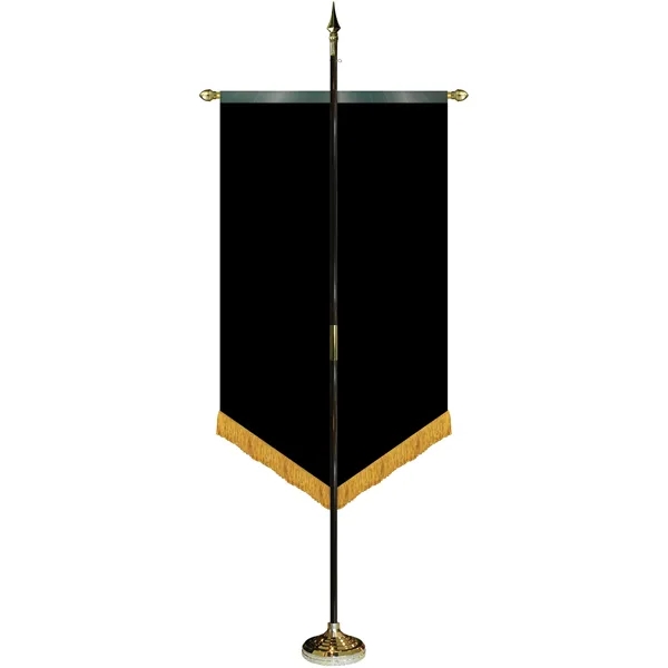 36" x 60" Premium Custom Digitally Printed Gonfalon V-Cut Banner with... from ASI 80228 Quinn