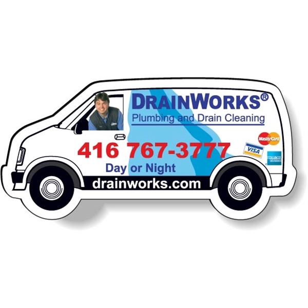 White Vinyl Stock Shape Magnets. Digitally printed directly on to the... from ASI 87400 ArtechPro